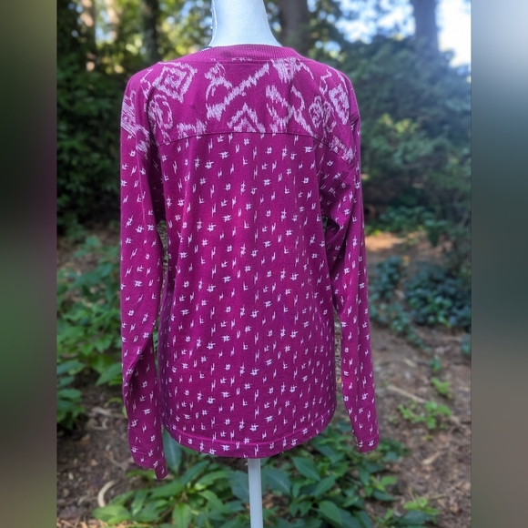 Vintage Carole Little for St. Tropez Wear Size Medium Pink V-Neck PulloverTop - Picture 6 of 7